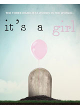 It's a Girl Poster Portrait