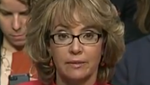 Former Rep. Gabrielle Giffords in testimony before Senate Judiciary Committee Jan. 30, 2013.