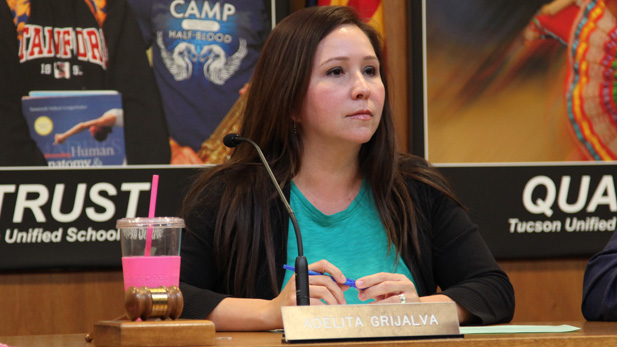 Adelita Grijalva, president of the Tucson Unified School District governing board. (2013)