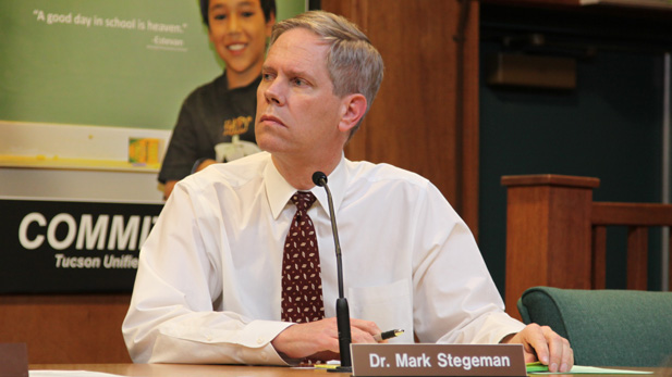 TUSD governing board member Mark Stegeman. (2013)