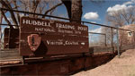 Sitting quietly next to the intersection of two quiet roads in northeastern Arizona is a bit of history, the Hubbell Trading Post.