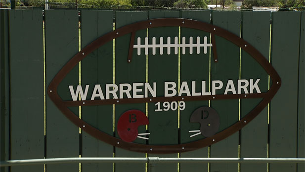 Warren Ballpark sign spot