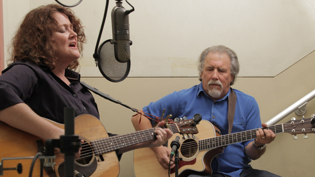 Nasncy McCallion Danny Krieger stairwell session