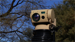 A technology company unveils a new camera designed to aide in border security.