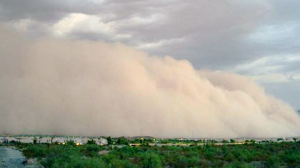 Haboob dust storm spotlight