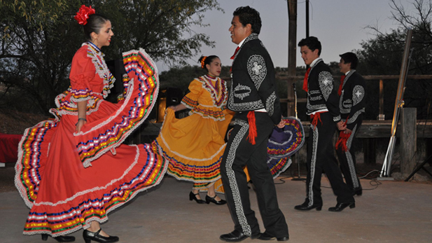 Mariachis perform at the Santa Cruz Nature and Heritage Festival.
