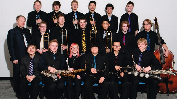 The Tucson Jazz Institute's Ellington Band, which took top honors at New York's Lincoln Center May 12, 2013.