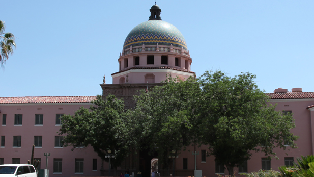 Old Pima County courthouse in downtown Tucson.