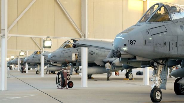 354th A-10s at DM spotlight