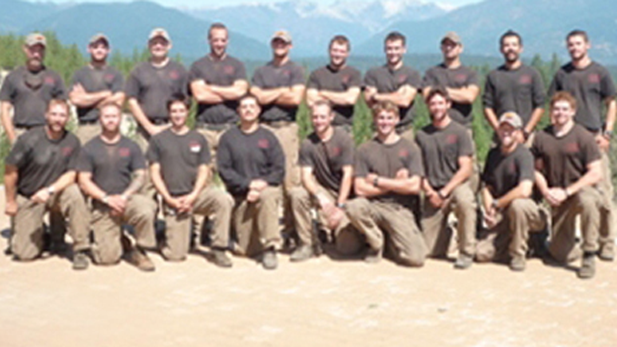 The Granite Mountain Hotshot crew. Nineteen crew members were killed June 30, 2013, fighting the Yarnell Hill Fire.