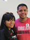 Lizbeth Mateo and Luis Leon, two of the DREAM 9.