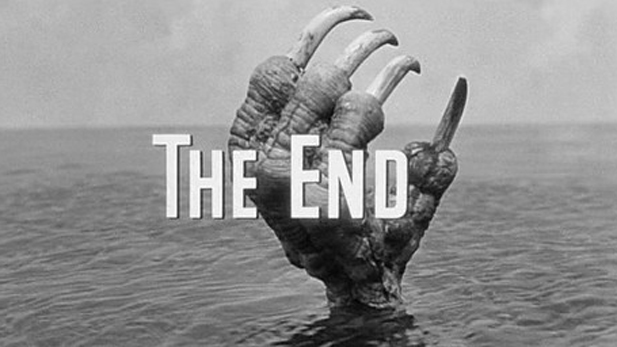 The memorable final shot from the 1957 drive-in favorite "The Giant Claw"