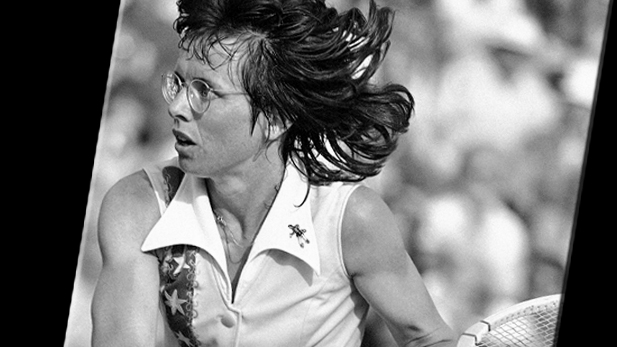 Billie Jean King,downed Kerry Reid 6-3, 7-5 after a sudden death tiebreaker in the 2nd set during the Semi-finals singles match in the Family Circle Magazine Cup tournament.