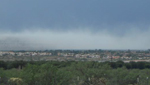 Dust blows from Freeport MacMoRan mine tailings near Green Valley, Ariz. in July, 2013. The incident led Pima County to issue a notice that the company violated air quality standards.