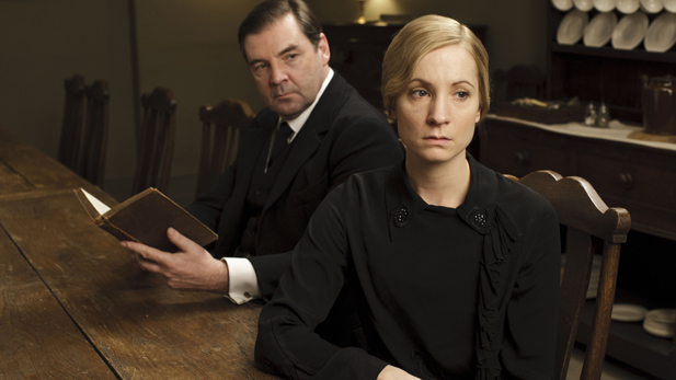  Brendan Coyle as Mr. Bates and Joanne Froggatt as Anna