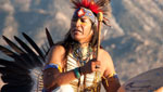 Native American sound healer Tony Redhouse