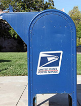 Postal Service mailbox