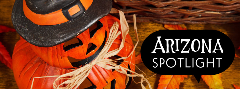 AZ Spotlight Halloween page graphic