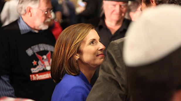 Martha McSally at the Pima County Republican Party gathering in Tucson on Election Day, Nov. 4, 2014.