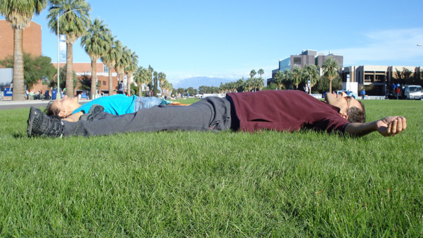 People laying down SPOT