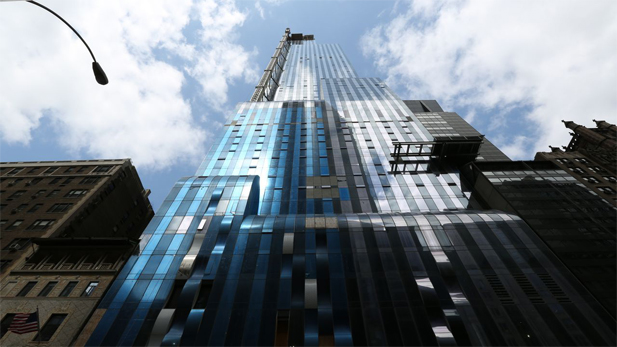 One 57 in New York City, "The Billionaire's Building." 