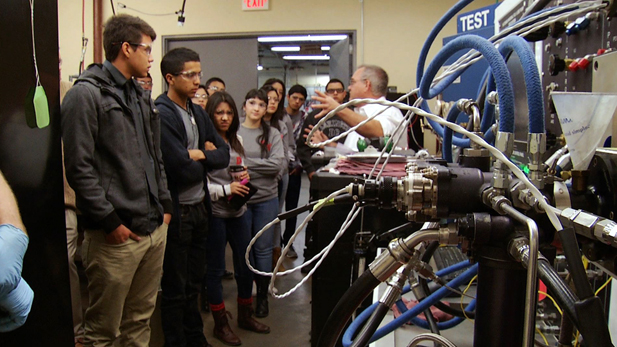 High school students tour Tucson's American Turbo Systems, where tech jobs are in demand.