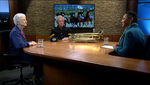 Lynn Ratener, coordinator of the Fort Lowell Days Celebration, and John Prokop, band leader of the Old Arizona (4th Calvary Regimental) Brass Band, discuss the upcoming Historic Fort Lowell Day celebration.
