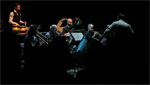 Musical group, Chamberlab, performs at the Rialto.
