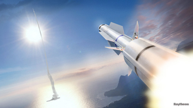 SM-3 Missiles Raytheon spot