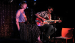Kathleen Grace and her guitarist perform at Plush on 4th Avenue.