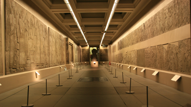 The Assyrian Gallery at the British Museum