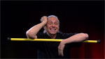 Rick Wamer, Mime, entertains with a live mime performance.