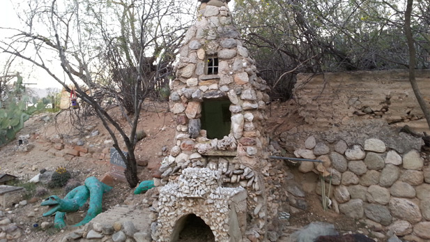 Valley of the Moon fairy house.