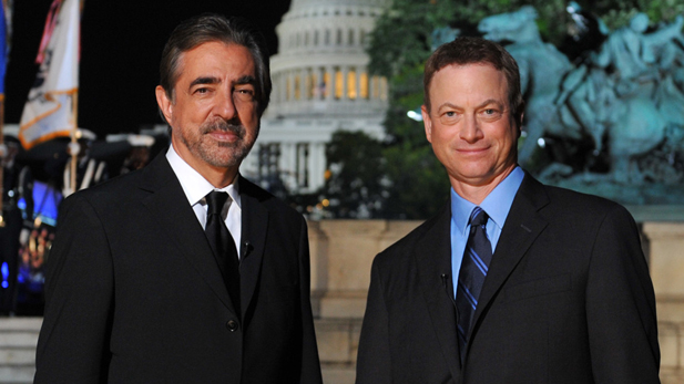 Actors Joe Mantegna and Gary Sinise co-host the 2014 NATIONAL MEMORIAL DAY CONCERT, the 25th anniversary of the broadcast from the West Lawn of the Capitol.