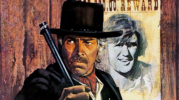 James Coburn and Kris Kristofferson play the title roles in "Pat Garrett and Billy the Kid" from 1973