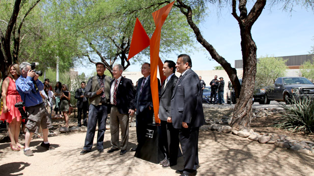 Mayor Rothschild receives medal from Mexican Government spotlight 