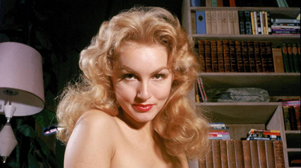 Julie Newmar onstage spotlight