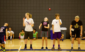 Basketball camp girls line up fcs lrg