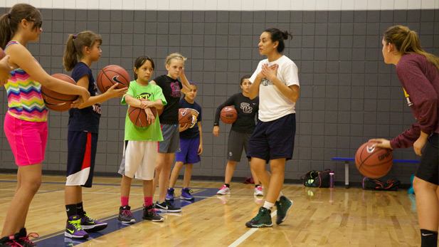 Dribbling practice