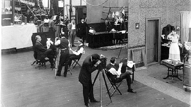 Thomas Edison's first movie studio