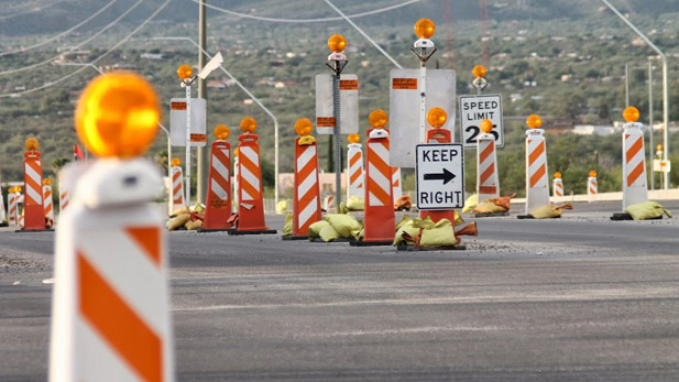 Road Construction, Road Work - Stock Spotlight