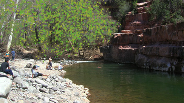 Oak Creek Canyon is located south of Flagstaff.