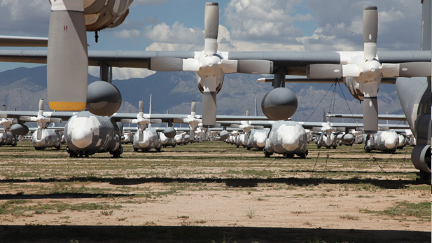 C-130s at AMARG.