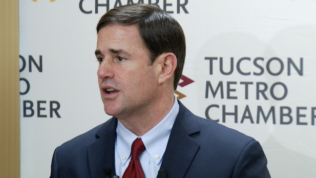 Ducey in Tucson spotlight 1-13-15