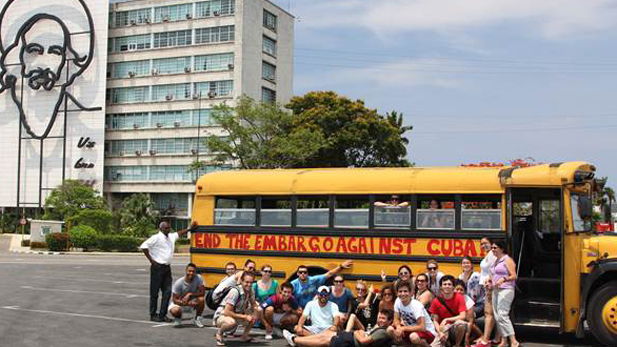 ua cuban trip bus spotlight