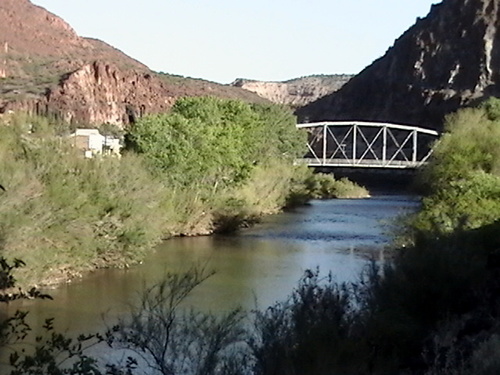 San Francisco River, Clifton