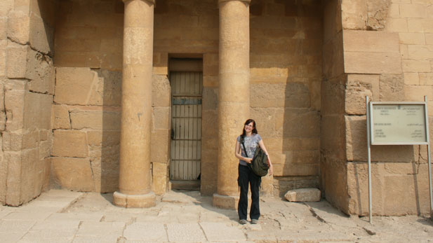 Mary Ownby in Egypt