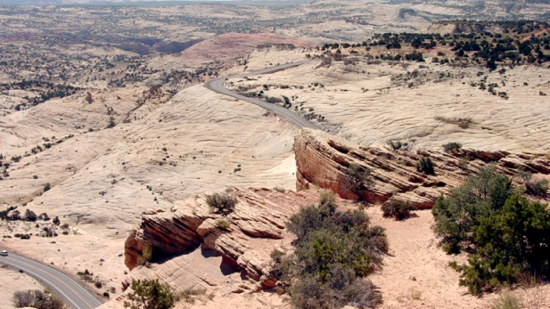 Desert scene near Escalante, Utah.