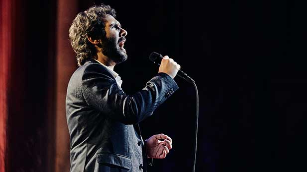 Singer Josh Grogan