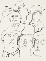 kasser warhol "heads of men"